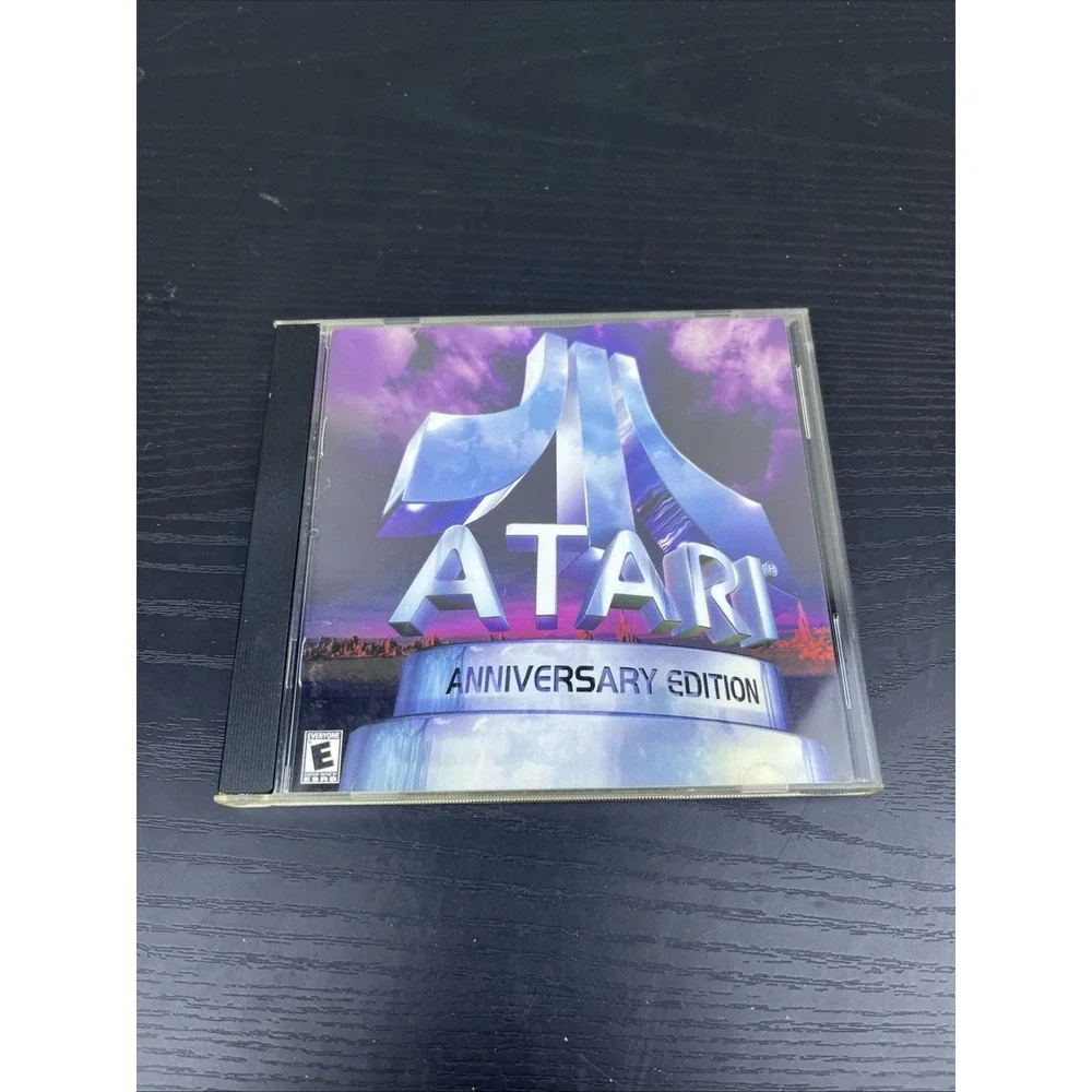Atari Anniversary Edition PC CD-ROM Jewel Case Disc Retro Computer Game